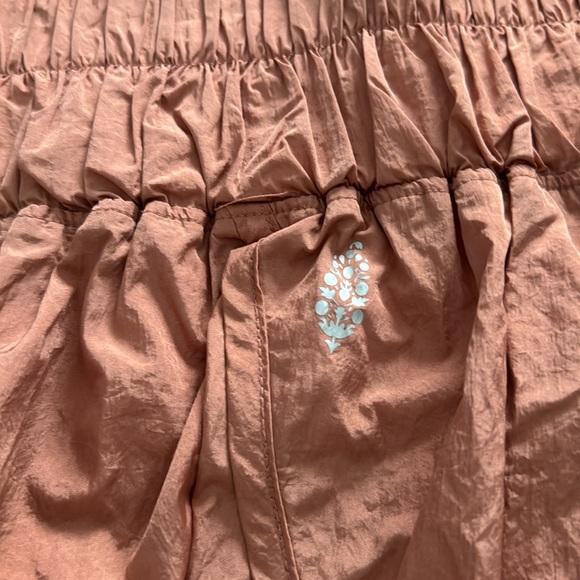 Free People Movement The Way Home nylon shorts. Color-Peruvian walnut. Size XS - Picture 6 of 9